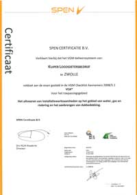 vca certificaat